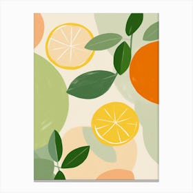 Oranges And Lemons Canvas Print