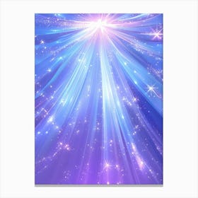 Starburst Background Canvas Print