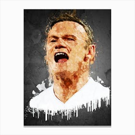 Wayne Rooney Canvas Print