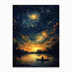 Night Sky 1 Canvas Print