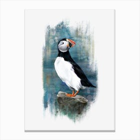 Puffin Canvas Print