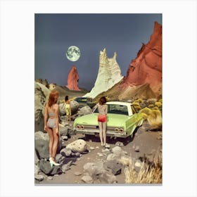 Vintage Vacations. Summer in Utah (I) Canvas Print