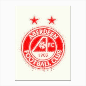 Aberdeen League Scotland Canvas Print