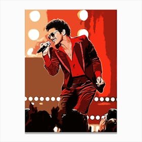 bruno mars 1 Canvas Print