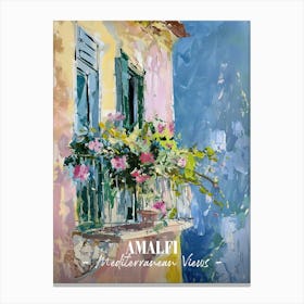 Mediterranean Views Amalfi 1 Canvas Print