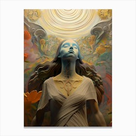 Mystical, fantastical, "Enlightened Mind" Canvas Print