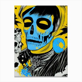 Skull And Crossbones 1 Canvas Print