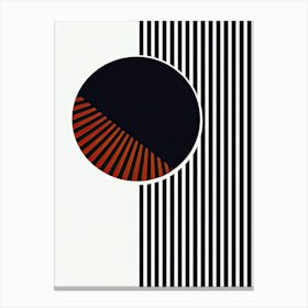 Buenos Aires Grids Minimalist Bauhaus Canvas Print