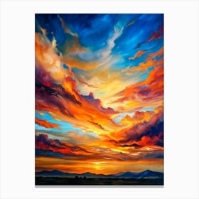 Sunset 8 Canvas Print