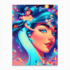 Little Mermaid Canvas Print