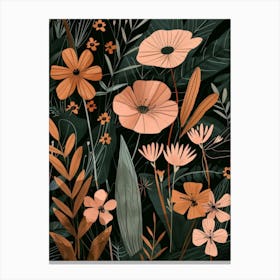 Floral Pattern 6 Canvas Print