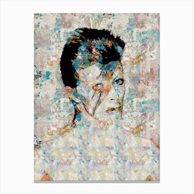 David Bowie Portrait Canvas Print