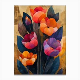 Flowers In A Vase 20 Canvas Print