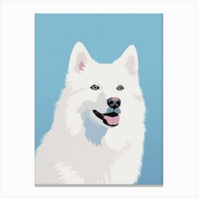 Samoyed Canvas Print