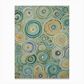 Swirly Dreams Canvas Print