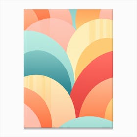 Abstract Wallpaper Canvas Print