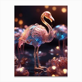 Flamingos 2 Canvas Print