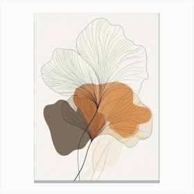 Ginkgo Leaves 3 Canvas Print