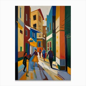 Street Scene Canvas Print