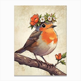 Robin 11 Canvas Print