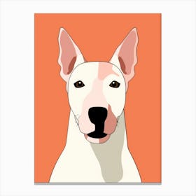 Bull Terrier 1 Canvas Print