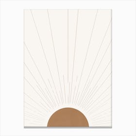 Sunburst 3 Canvas Print