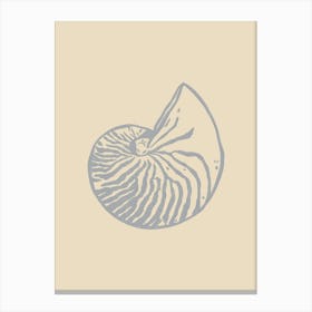 Seashell 12 Canvas Print