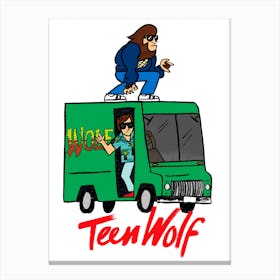 Teen Wolf Canvas Print