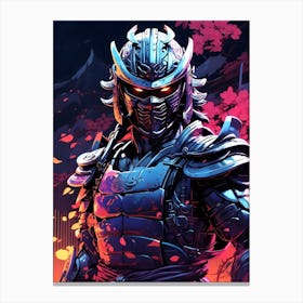 Japanese Samurai Warrior Canvas Print