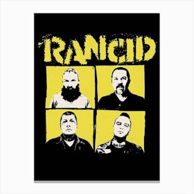 rrancid band punk music Canvas Print