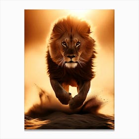 Wild Animal Creative Portrait 165 Canvas Print