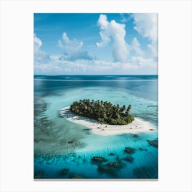 Island In The Sky Canvas Print