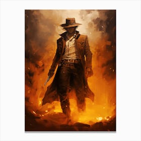 Portgas D. Ace 3 Canvas Print