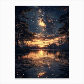 Starry Night 127 Canvas Print