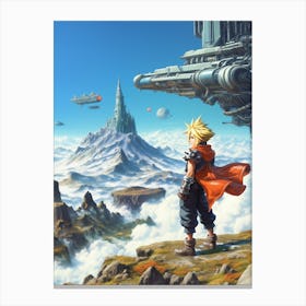 Cloud Strife Final Fantasy VII 1 Canvas Print