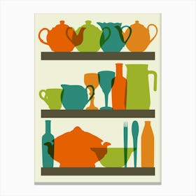 Utensil Kitchen Art Canvas Print