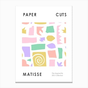 Paper Cuts Matisse 4 Canvas Print