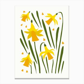 Daffodils Canvas Print