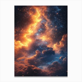 Clouds In The Sky 4 Canvas Print