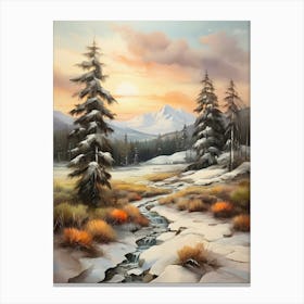 Winter Landscape 32 Canvas Print