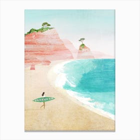 Pink Cliffs Canvas Print