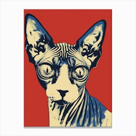 Sphynx Cat 2 Canvas Print