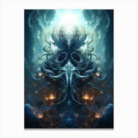 Octopus Canvas Print