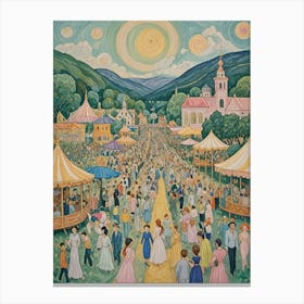 Festival Canvas Print