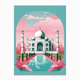 Taj Mahal 13 Canvas Print