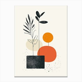 Plants And Pots Canvas Print