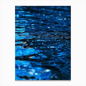 Blue Water 6 Canvas Print