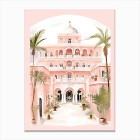 Pink Palace Canvas Print