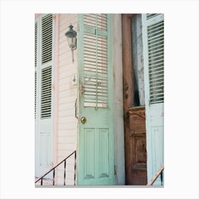 New Orleans Architecture VII on Film Canvas Print