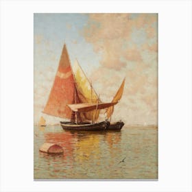 Sailboat Canvas Print